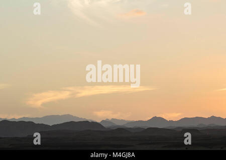 Wadi El Gamal Nationalpark Stockfoto