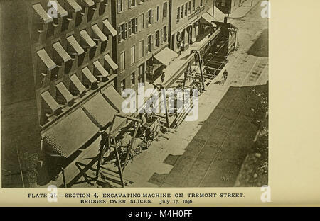 Jahresbericht des Boston Transit Kommission, für das Geschäftsjahr (1896) (14595803360) Stockfoto
