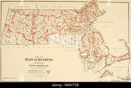 Jahresbericht des Massachusetts Highway Kommission (1906) (14755930682) Stockfoto