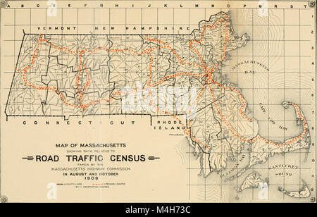 Jahresbericht des Massachusetts Highway Kommission (1909) (14569172290) Stockfoto