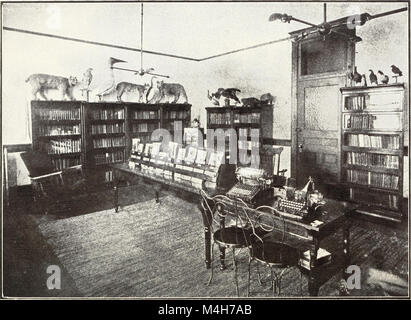 Der Jahresbericht 1911 der Schulen für Gehörlose, Blinde und Kinder mit Entwicklungsbehinderungen in Montana gibt einen Überblick über die Aktivitäten, Bildungsprogramme und die Unterstützung von Schülern mit besonderen Bedürfnissen. Stockfoto