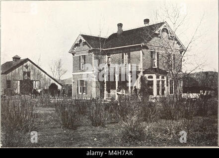 Der Jahresbericht 1911 für die Schulen in Montana, die Taube, Blinde und geistig behinderte Kinder betreuen. Es enthält Aktualisierungen über den Bildungsfortschritt, die Leistungen der Studenten und die Einrichtungen für Sonderpädagogik. Stockfoto