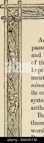 Dieses Werk beschreibt die Ruinen des Tempels von König Salomon und anderer antiker Städte. Es bietet eine kurze Beschreibung der archäologischen Funde im Orient mit Schwerpunkt auf bedeutenden Ruinen und historischen Stätten berühmter antiker Zivilisationen. Stockfoto