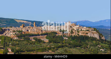 Orvieto mittelalterliche Stadt in Italien Stockfoto