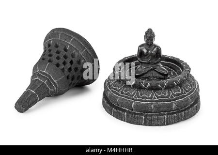 Buddha Stupa-Souvenir aus Tempel Borobudur in Indonesien Stockfoto