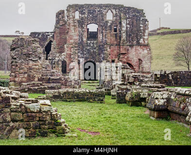 Furness Abbey Ruinen, in Barrow In Furness Stockfoto