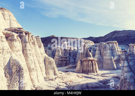 Bisti Badlands Stockfoto