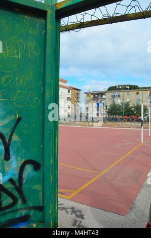 Scampia an der nördlichen Peripherie von Neapel (Italien) Stockfoto