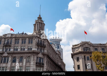 Shanghai historische Gebäude Stockfoto