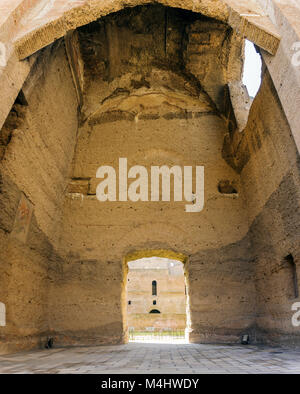Caracalla Thermen, antike Ruinen der römischen öffentlichen Thermen Stockfoto