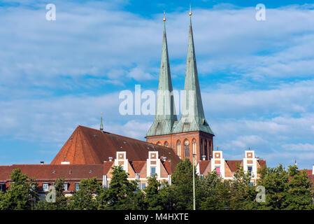 Die St. Nikolaus Kirche, die älteste Kirche in Berlin. Stockfoto