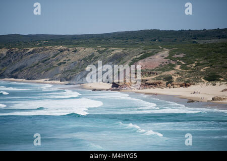 PORTUGAL ALGARVE COSTA VICENTINA AMADO STRAND Stockfoto