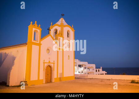 PORTUGAL ALGARVE LUZ KIRCHE Stockfoto