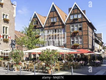 Spiekerhof, Münster, Nordrhein-Westfalen, Deutschland Stockfoto