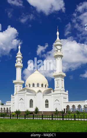 Weiße Moschee in Bolgar von Tatarstan Stockfoto