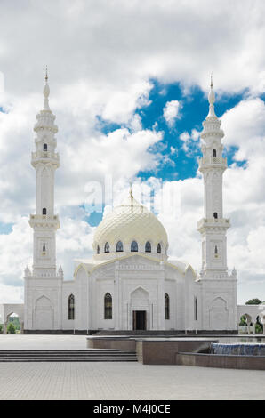 Weiße Moschee in Bolgar von Tatarstan Stockfoto