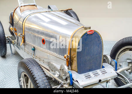 Bugatti 51 Rennwagen von 1931, Nationales Technisches Museum, Prag, Tschechische Republik Stockfoto