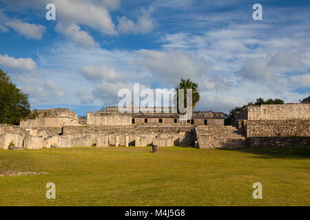 Majestic Kabah Ruinen, Mexiko. Der Ka'bah Ruinen wurden ein Schiffswrack in der navassa Region in der Karibik. Stockfoto