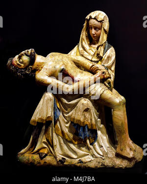 Pieta 1406-1415 anonyme Master 15., Jahrhundert, Deutsch, Deutschland, Stockfoto