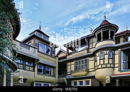 Winchester Mystery House Stockfoto