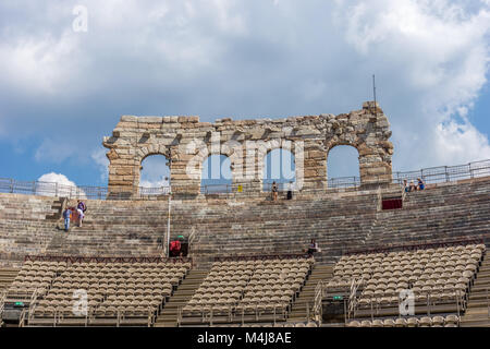 Historische Arena in Verona Stockfoto