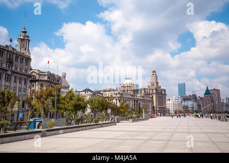 der Bund in shanghai Stockfoto