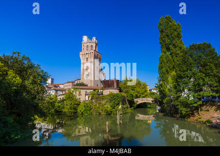 Galileo Sternwarte La Specola Turm in Padua Italien Stockfoto