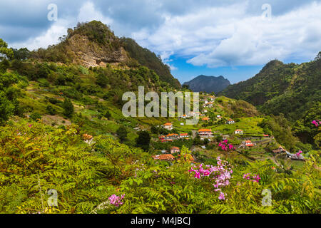 Mountain Village - Madeira Portugal Stockfoto