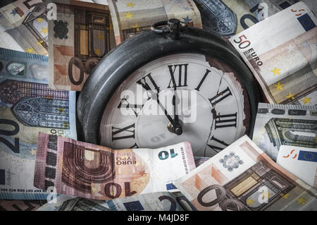 Fünf Minuten vor zwölf Uhr Stockfoto