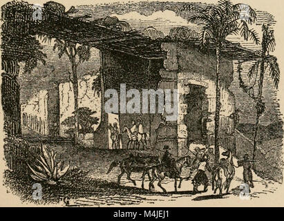 Dieses Werk beschreibt die Ruinen des Tempels von König Salomon und verschiedene antike Städte und bietet eine prägnante Beschreibung der wichtigsten archäologischen Stätten. Sie zeigt die Überreste von Kaufhäusern und anderen bedeutenden Orten aus der Antike. Stockfoto