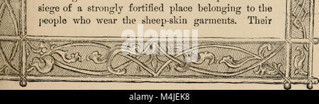 Dieses Werk beschreibt antike Ruinen des Orients, einschließlich des Tempels von König Salomon und anderer bemerkenswerter antiker Städte, wobei der Schwerpunkt auf ihrer historischen und archäologischen Bedeutung liegt. Stockfoto