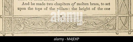 Diese Arbeit deckt die Antiquitäten des Orients auf, einschließlich detaillierter Beschreibungen der Tempelruinen von König Salomon und anderer alter Städte in der Region. Stockfoto