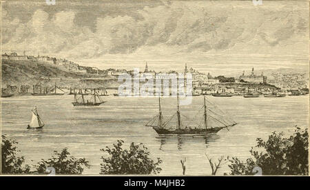 Appleton’s Illustrated Handbook of American Cities bietet einen detaillierten Leitfaden zu den wichtigsten Städten in den Vereinigten Staaten im Jahr 1876. Es enthält geografische, wirtschaftliche und kulturelle Informationen über jede Stadt, die ihre Entwicklung und Bedeutung während der Periode hervorheben. Stockfoto