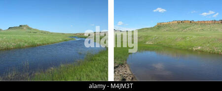 Aquatische Erhebungen und Beurteilung der Slim Buttes Region Harding und Butte CO, SD (2006) (20931440770) Stockfoto