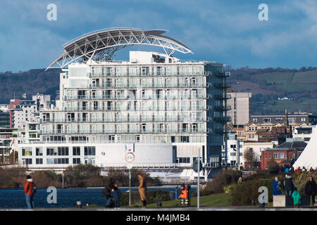 St David's Hotel & Spa, 5-Sterne Hotel in Cardiff Bay Stockfoto
