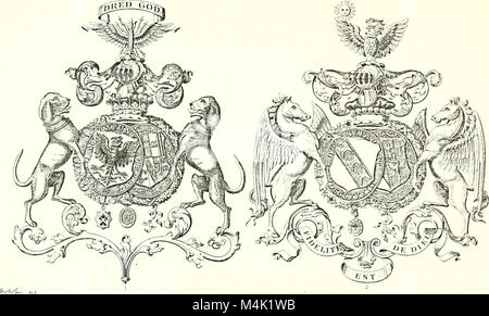 Wappen Familien; eine komplette peerage, baronetage, und knightage, und ein Verzeichnis von einigen Herren Mantel - Rüstung, und ist der erste Versuch, zu zeigen, welche Waffen in Gebrauch im Moment gehen zu Lasten (14769722704) Stockfoto
