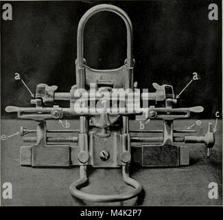 Artikulator-2; Die zahnmedizinische Kosmos (1914) Stockfoto