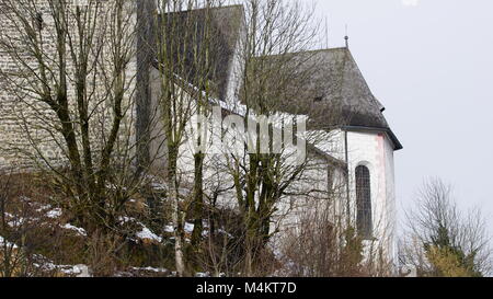 Schwaz - Tirol Österreich Burg Freundsberg in der Nähe von Innsbruck im Winter Stockfoto