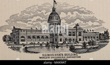 Authentische Führer zu Chicago und Columbian Exposition der Welt (1893) (14595330520) Stockfoto