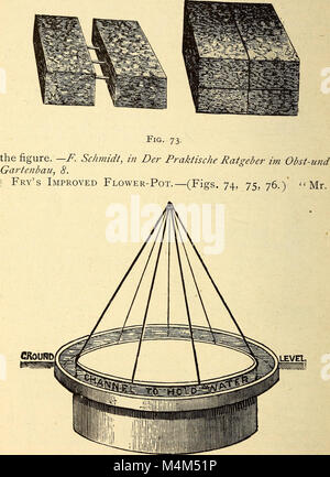 Die Annals of Horticulture in North America aus dem Jahr 1891 dokumentiert Fortschritte in der Gartenbauwissenschaft, einschließlich Pflanzenanbautechniken, Schädlingsbekämpfung und die Entwicklung neuer Pflanzenarten in der Region. Stockfoto