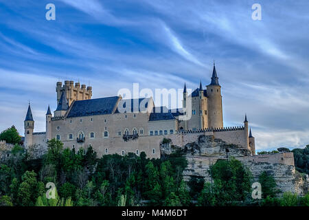 Alcazar, Sergovia, Spanien Stockfoto