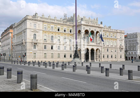 Triest Regierung Palace Stockfoto