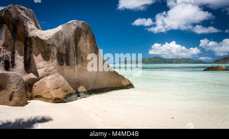 Anse Source d ' Argent, La Digue, Seychellen Stockfoto