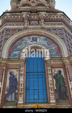 Kirche des Retters auf Blut. St. Petersburg. Russland Stockfoto