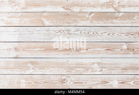 Grunge Hintergrund. Abblätternde Farbe auf einem alten Holzfußboden. Stockfoto