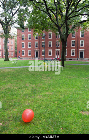 Parken Sie auf den Campus in der Stadt Cambridge in Massachusetts Stockfoto