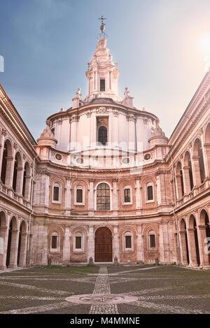 Rom, Saint Yves La Sapienza (Kirche von Sant'Ivo alla Sapienza) Stockfoto
