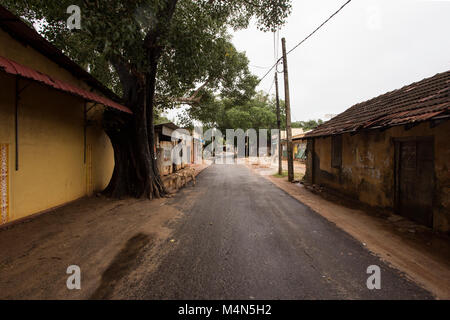 Straßen in Thondaimanaru Sri Lanka Stockfoto