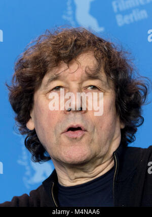 Berlin, Deutschland. 16 Feb, 2018. Stephen Rae besucht die Foto Aufruf von 'Schwarz 47" während der 68. Internationalen Filmfestspiele Berlin, Berlinale, im Hotel Grand Hyatt in Berlin, Deutschland, am 16. Februar 2018. - Keine LEITUNG SERVICE-Credit: Hubert Boesl/dpa/Alamy leben Nachrichten Stockfoto