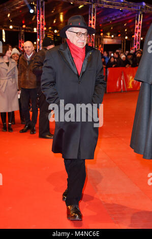 Berlin, Deutschland. 16 Feb, 2018. Dieter Kosslick die Teilnahme an der "Schwarzen 47" Premiere auf der 68. Internationalen Filmfestspiele Berlin/Berlinale 2018 Berlinale Palast am 16. Februar 2018 in Berlin, Deutschland. Credit: Geisler-Fotopress/Alamy leben Nachrichten Stockfoto